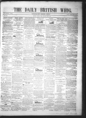 Daily British Whig (1850), 3 May 1855