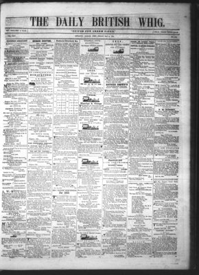 Daily British Whig (1850), 4 May 1855