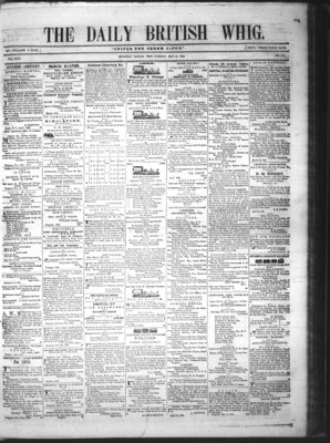 Daily British Whig (1850), 15 May 1855