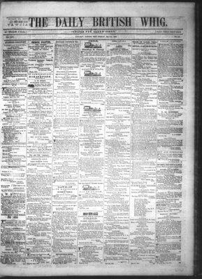 Daily British Whig (1850), 21 May 1855