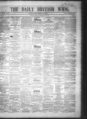 Daily British Whig (1850), 23 May 1855