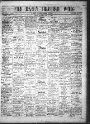 Daily British Whig (1850), 25 May 1855