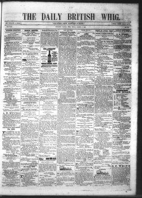 Daily British Whig (1850), 3 Aug 1855