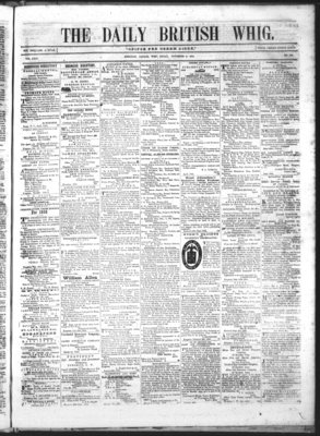 Daily British Whig (1850), 2 Nov 1855