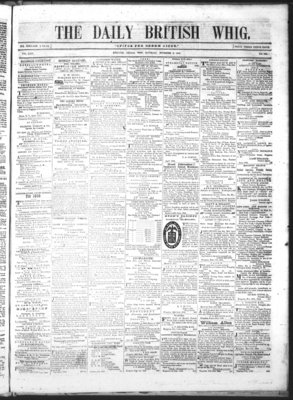 Daily British Whig (1850), 3 Nov 1855