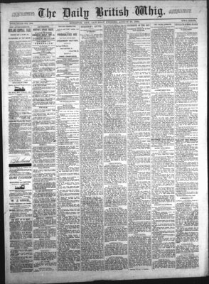 Daily British Whig (1850), 30 Aug 1890