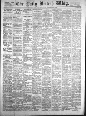 Daily British Whig (1850), 26 Sep 1890