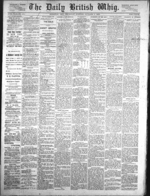 Daily British Whig (1850), 2 Oct 1890