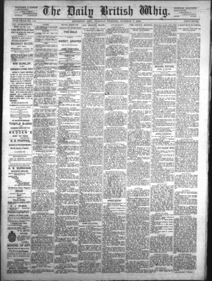 Daily British Whig (1850), 7 Oct 1890