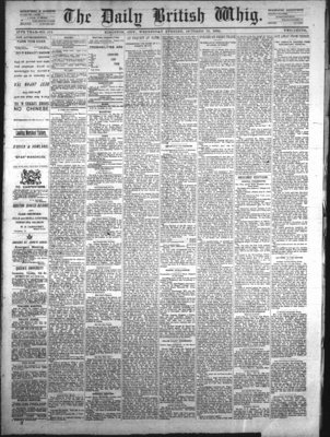 Daily British Whig (1850), 15 Oct 1890