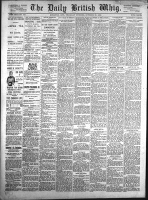 Daily British Whig (1850), 30 Oct 1890