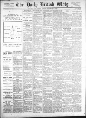 Daily British Whig (1850), 21 Nov 1890