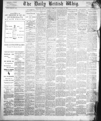 Daily British Whig (1850), 22 Nov 1890