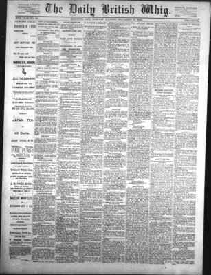 Daily British Whig (1850), 25 Nov 1890