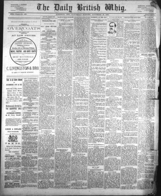 Daily British Whig (1850), 29 Nov 1890