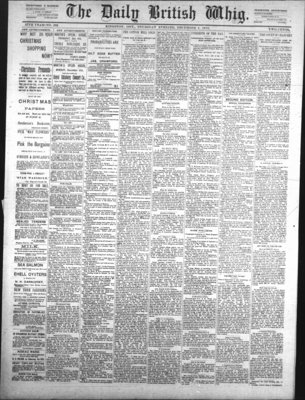 Daily British Whig (1850), 4 Dec 1890