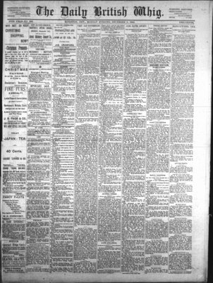 Daily British Whig (1850), 8 Dec 1890