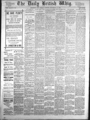 Daily British Whig (1850), 12 Dec 1890