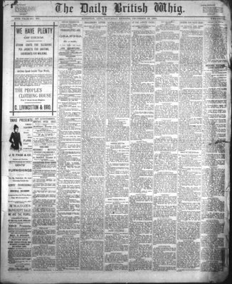 Daily British Whig (1850), 13 Dec 1890