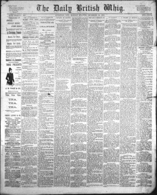 Daily British Whig (1850), 15 Dec 1890