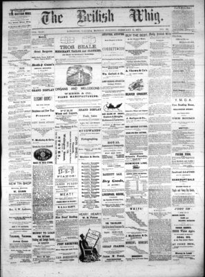 Daily British Whig (1850), 8 Feb 1875