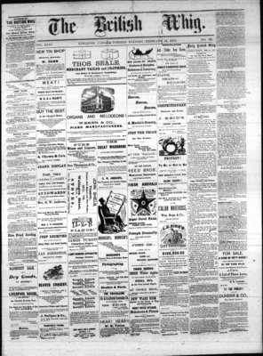 Daily British Whig (1850), 16 Feb 1875