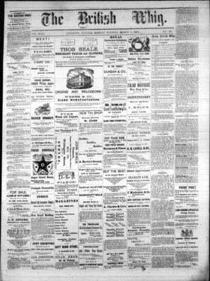 Daily British Whig (1850), 1 Mar 1875