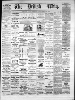 Daily British Whig (1850), 20 Mar 1875