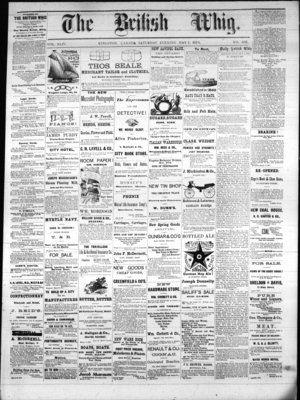 Daily British Whig (1850), 1 May 1875