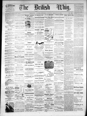 Daily British Whig (1850), 21 Aug 1875