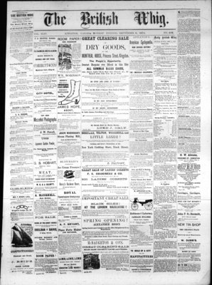 Daily British Whig (1850), 6 Sep 1875