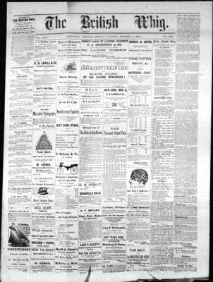 Daily British Whig (1850), 4 Oct 1875