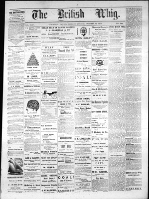 Daily British Whig (1850), 11 Oct 1875