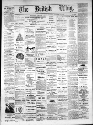 Daily British Whig (1850), 15 Oct 1875