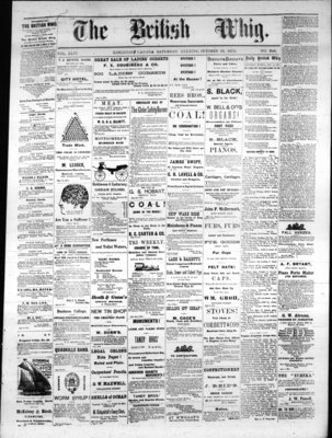 Daily British Whig (1850), 16 Oct 1875