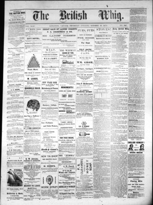 Daily British Whig (1850), 21 Oct 1875