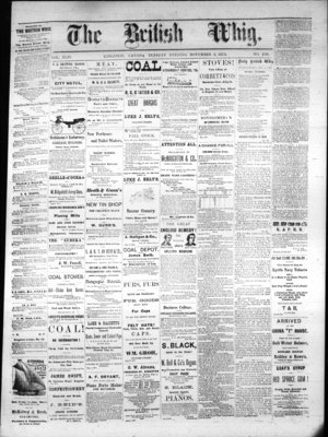 Daily British Whig (1850), 2 Nov 1875