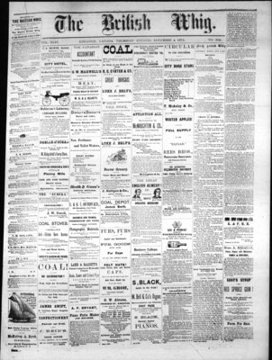 Daily British Whig (1850), 4 Nov 1875