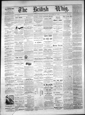 Daily British Whig (1850), 19 Nov 1875