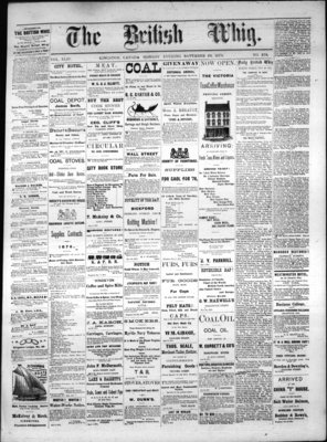 Daily British Whig (1850), 29 Nov 1875