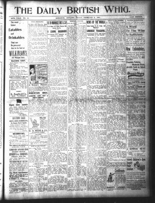 Daily British Whig (1850), 8 Feb 1901