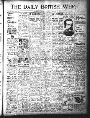 Daily British Whig (1850), 11 Feb 1901