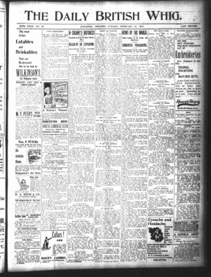 Daily British Whig (1850), 12 Feb 1901