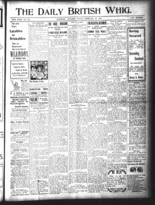 Daily British Whig (1850), 15 Feb 1901