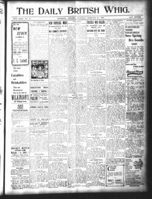 Daily British Whig (1850), 21 Feb 1901