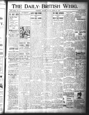 Daily British Whig (1850), 25 Mar 1901