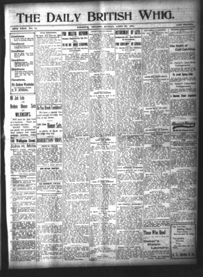 Daily British Whig (1850), 22 Apr 1901