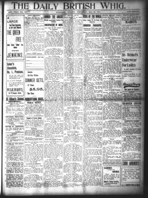 Daily British Whig (1850), 22 May 1901