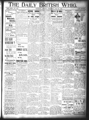 Daily British Whig (1850), 29 May 1901