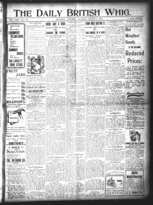 Daily British Whig (1850), 1 Aug 1901